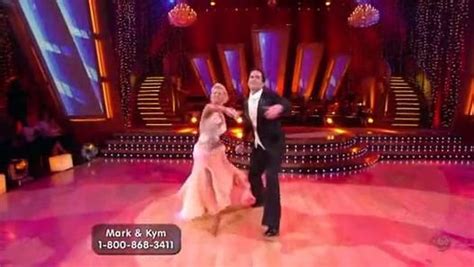 Mark Cuban And Kym Johnson Viennese Waltz Dancing With The