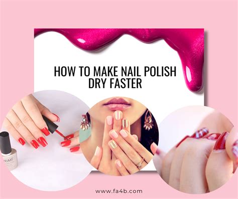 7 Best Tips To Dry Nail Polish Faster By Fashion And Beauty Medium