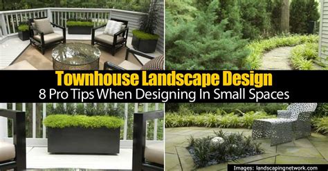 The backyard is a special part of your home. Townhouse Landscape Design: 8 Pro Tips When Designing In ...