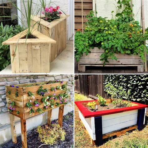Diy Pallet Planter Box Ideas You Can Build With Free Wood