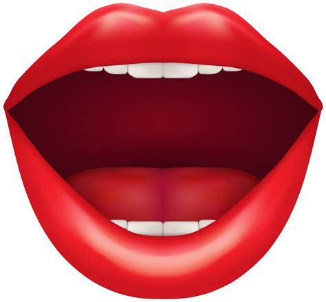Open Red Mouth PNG Clip Art - Best WEB Clipart