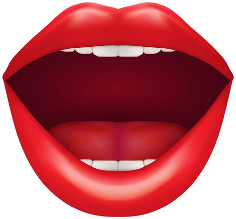 Open Red Mouth Png Clip Art Best Web Clipart