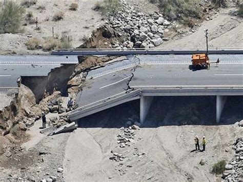 Washed Out Interstate 10 Bridge In California Desert Reopens Early