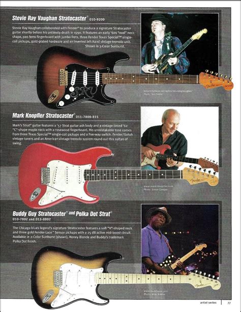 Fender Stratocaster Guitar Fender Guitars Jimmie Vaughan Guitar Magazine Buddy Guy Pin Up