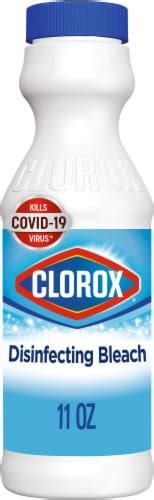 Clorox Concentrated Formula Regular Disinfecting Bleach 11 Fl Oz Kroger
