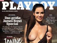 Naked Janine Pink In Playboy Magazine Germany