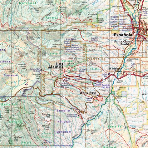 New Mexico Road And Recreation Atlas — Benchmark Maps
