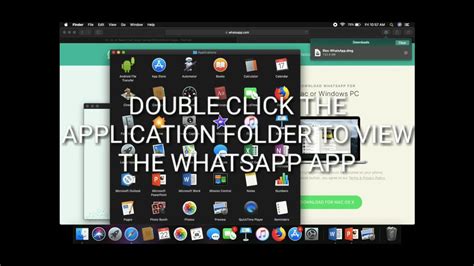 How To Install Whatsapp In Your Macbook Airmacbook Pro Mac Os Youtube