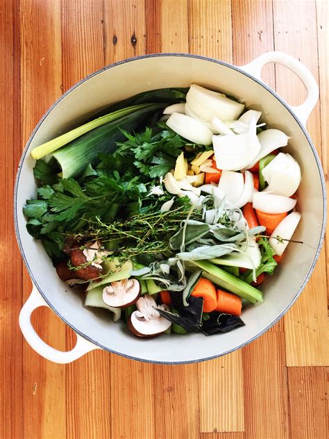 homemade vegetable broth + how to cook like a professional chef