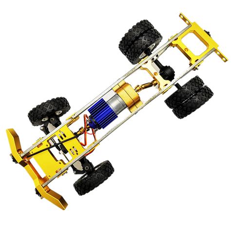 New 110 Upgraded Metal Rc Car Chassis Unassembled Kit For Off Road