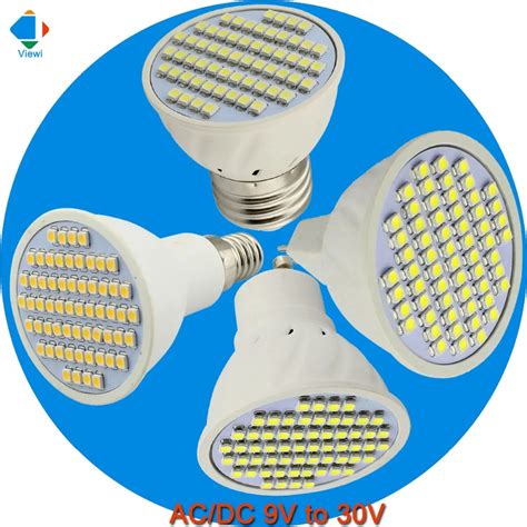 5x Bombilla Led Light Bulbs 12 Volt Mr16 Gu10 E27 E14 Spotlight 3w