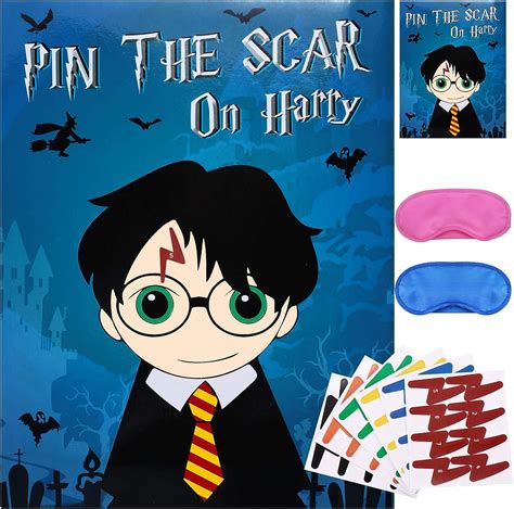 Pin The Scar On Harry Game For Wizard Potter India Ubuy