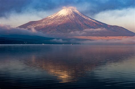 Download Reflection Volcano Japan Nature Mount Fuji Hd Wallpaper