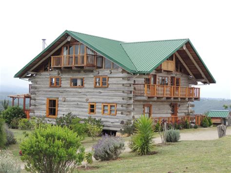 The definition of a cabin is a small house usually built in a rural area. Large Debt-Free Log Home Built by Hand - Green Homes ...