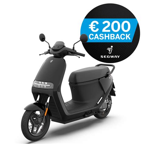 Segway E110S EScooter Phantom Black Leasen Bij Central Scooters