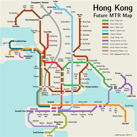 Hongkong Future Mtr Map V2 An Updated Version Vd Veen Flickr