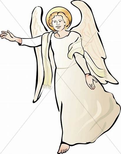 Clipart Angel Angels Gabriel Clip Bible Graphics