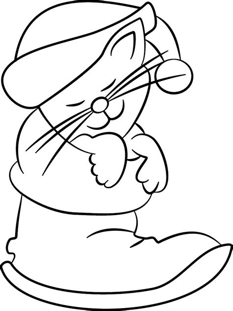 Christmas Coloring Pages, Color In Christmas Pictures