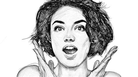 Pencil Drawing From A Photo In Photoshop Iphotoshoptutorials