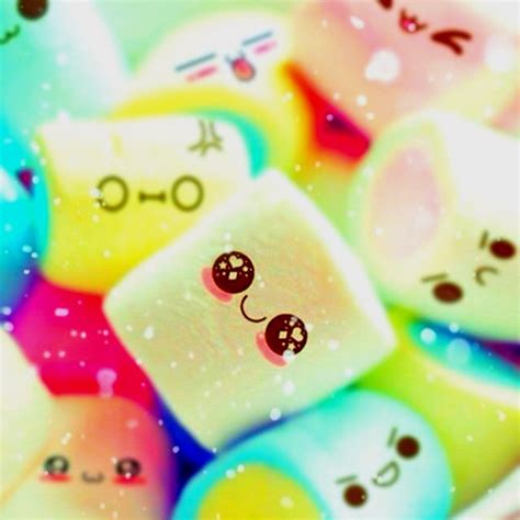 Marshmallows Cute Marshmallows Kawaii Cute Cute Wallpapers