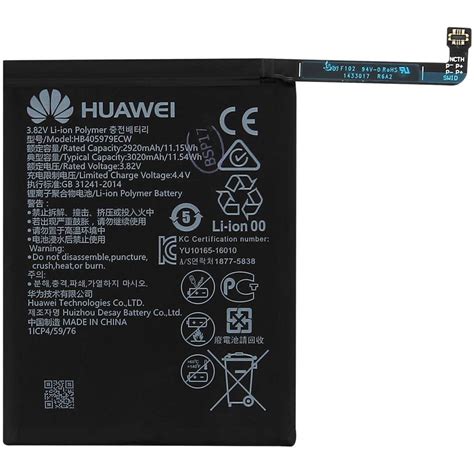 Sort by popular newest most reviews price. Battery Original HB405979ECW 3020mAh for Huawei Honor 6A ...