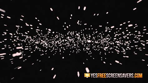 Free Hyperspace Screensaver — Animated Space Screensaver