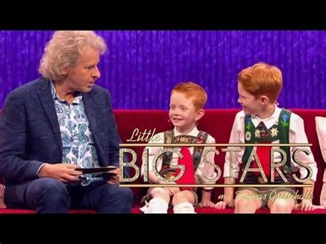 Thomas gottschalk wurde als sohn des rechtsanwalts hans gottschalk (* 1902 in kaulwitz bei namslau in oberschlesien; Die Schuhplattlerbrüder (Felix und Adam) | Little Big ...