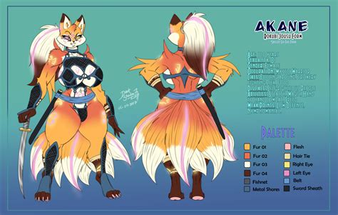 [commission] akane refference form 3 by darkshadow777 hentai foundry