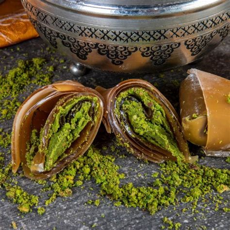 Turkish Delight Pistachio Dessert Natural Flavors Anatolian Etsy