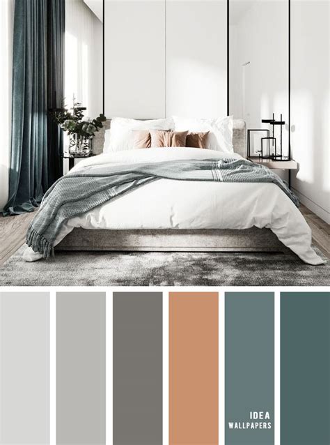 11 Gorgeous Bedroom In Grey Hues Brown Green Grey Idea
