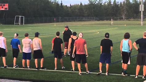 Where are you trying out at. Kv Highschool football tryouts - YouTube