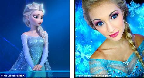 How Anna Faith Carlson Teen Who Looks Like Elsa From Frozen Became A