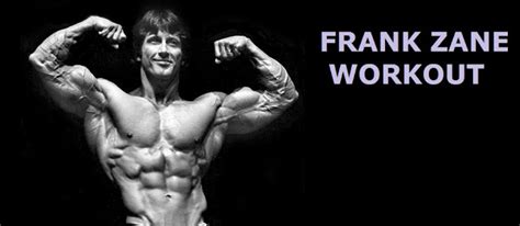 Muscle Palace Frank Zane Workout Routine
