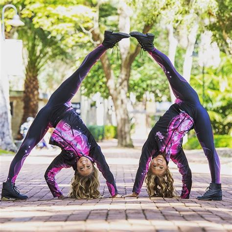 2 Person Yoga Poses Rybka Twins Extreme Yoga Challenge Twins Vs