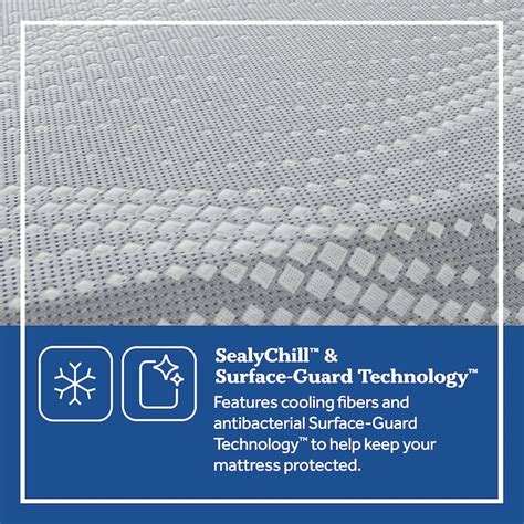 Sealy 135 In Soft Twin Hybrid Memory Foamcoil Blend Mattress In A Box