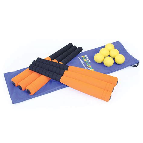 Rubber Foam Bats And Balls Set — Martin Berrill Sports