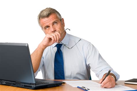 Businessman Thinking Png Businessman Png Clip Art Library
