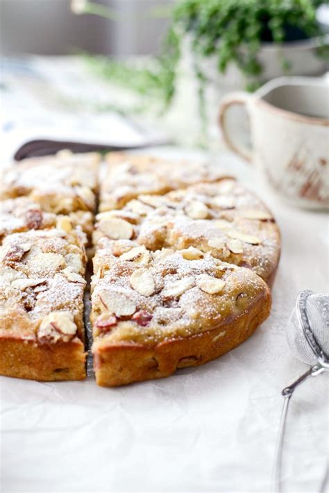 Rhubarb Almond Cake Recipe Simply Scratch