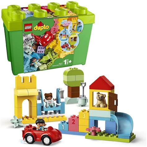 Buy Lego 10914 Duplo Classic Deluxe Brick Box Building Set With Toy