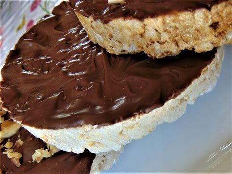 Chocolate Covered Rice Cakes