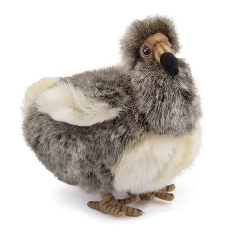 Handcrafted 10 Inch Lifelike Dodo Bird Stuffed Animal By Hansa