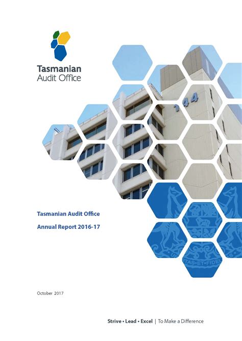 Tasmanian Audit Office Annual Report 2016-17 - Tasmanian 