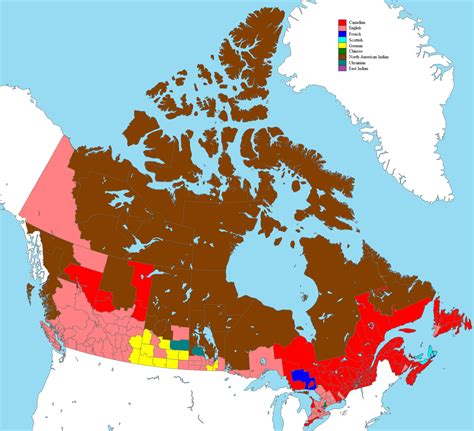 Canadas Largest Ethnicity Groups By Census Maps On The Web