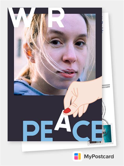 peace not war stop war 🇺🇦 🕊️ ☮️ ️ send real postcards online