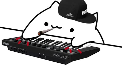 Bongo Cat But With A Keyboard And Hip Hop Youtube