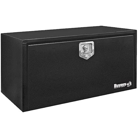 Buyers Products Company 36 In Black Steel Underbody Tool Box With T