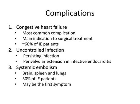 Definitions.infective endocarditis was defined according to the modified duke criteria (19). PPT - Infective endocarditis PowerPoint Presentation - ID ...