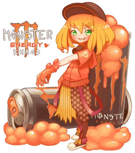 Monster Energy Drink Monster Energy Girls Kawaii Anime Anime Monsters