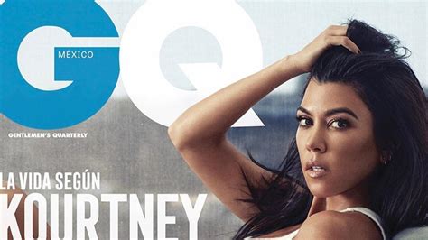 kourtney kardashian poses naked in photo spread for gq magazine herald sun
