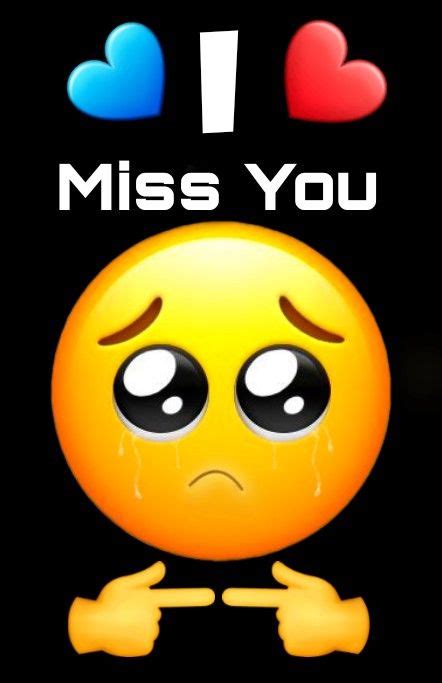 💙i Miss U Custom Emojy Art By Ghost996 I Miss You Emoji I Miss U